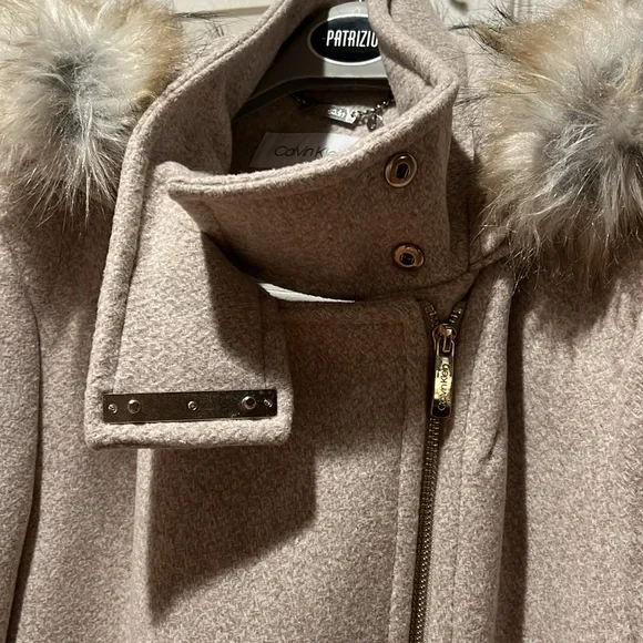 NWT Calvin Klein WoolBlend Coat - Picture 9 of 16